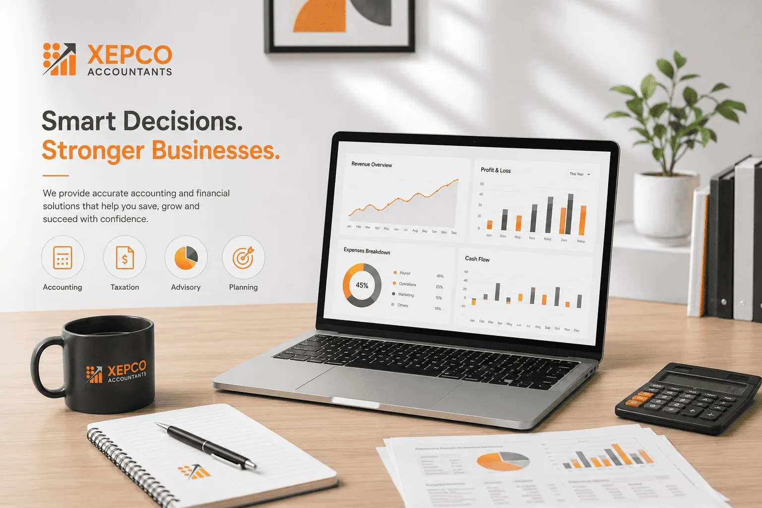 Limited Company Accounts and Corporation Tax Support from Xepco Accountants